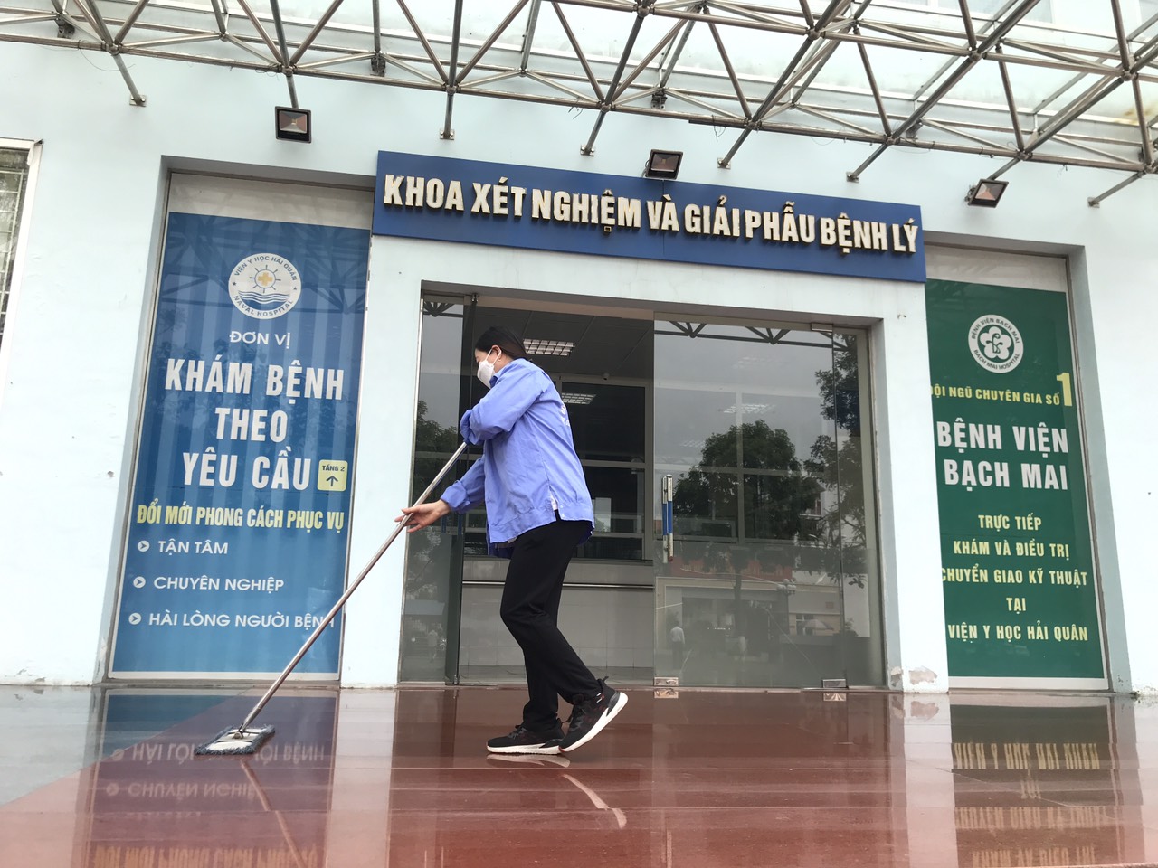 Dịch vụ vệ sinh công trình